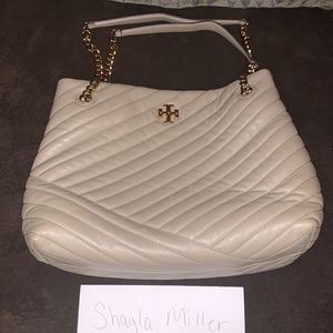 Tory Burch Kira Chevron tote shoulder bag